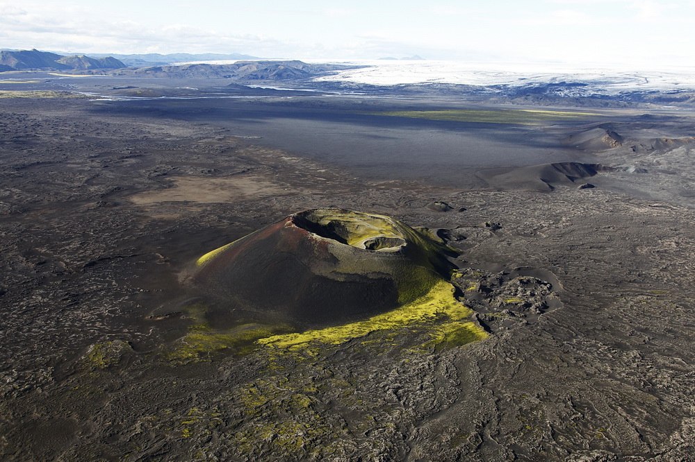 Аэрофотосъёмка: Исландия, 2012 год