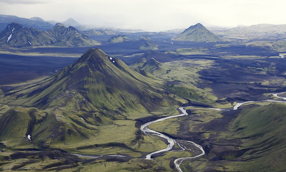 Аэрофотосъёмка: Исландия, 2012 год